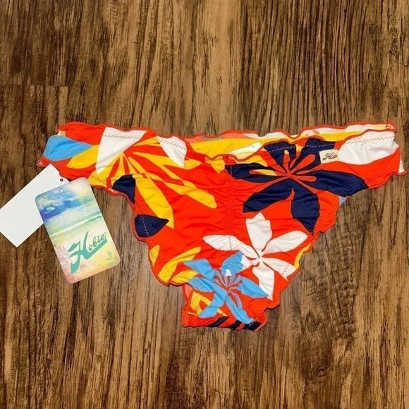 Hobie NWT Flower Print Bikini Bottom. Size small. - Picture 5 of 8